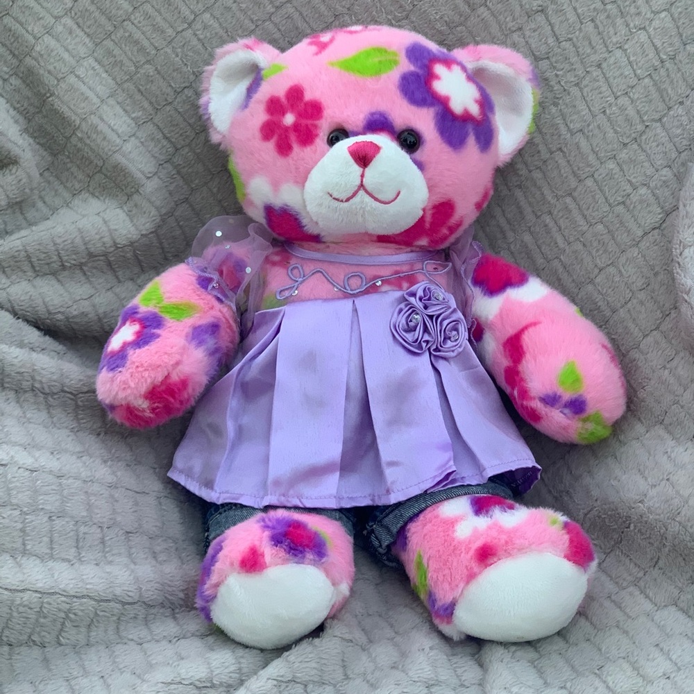 🌸 PINK FLOWER BUILD A BEAR